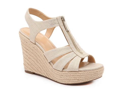 michael kors women's berkley espadrille wedge sandal|michael kors berkley sandals.